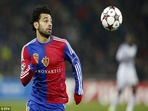 Mohamed Salah trong màu áo Basel