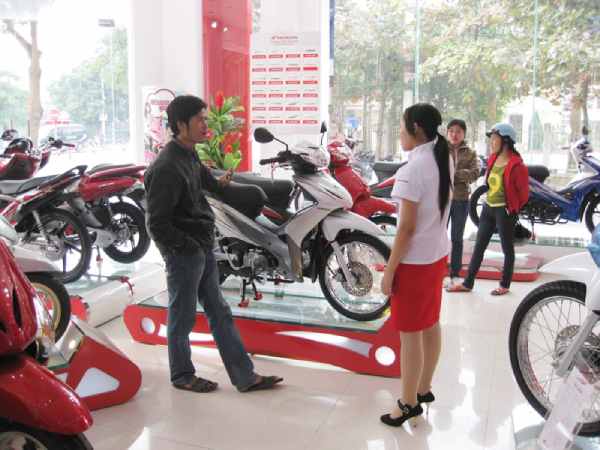 Chiêm bao thấy mình mua xe máy mới