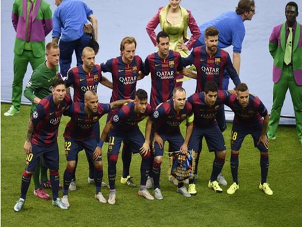 Hành trình đội hình Barca 2015 vô địch C1