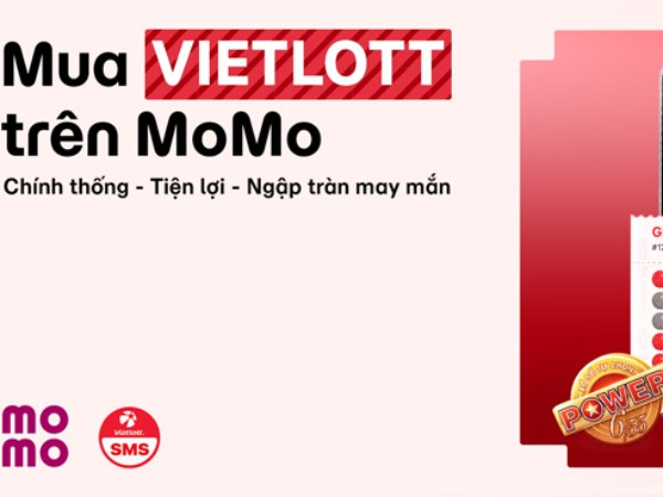 Mua vé Vietlott trên MoMo có được không?